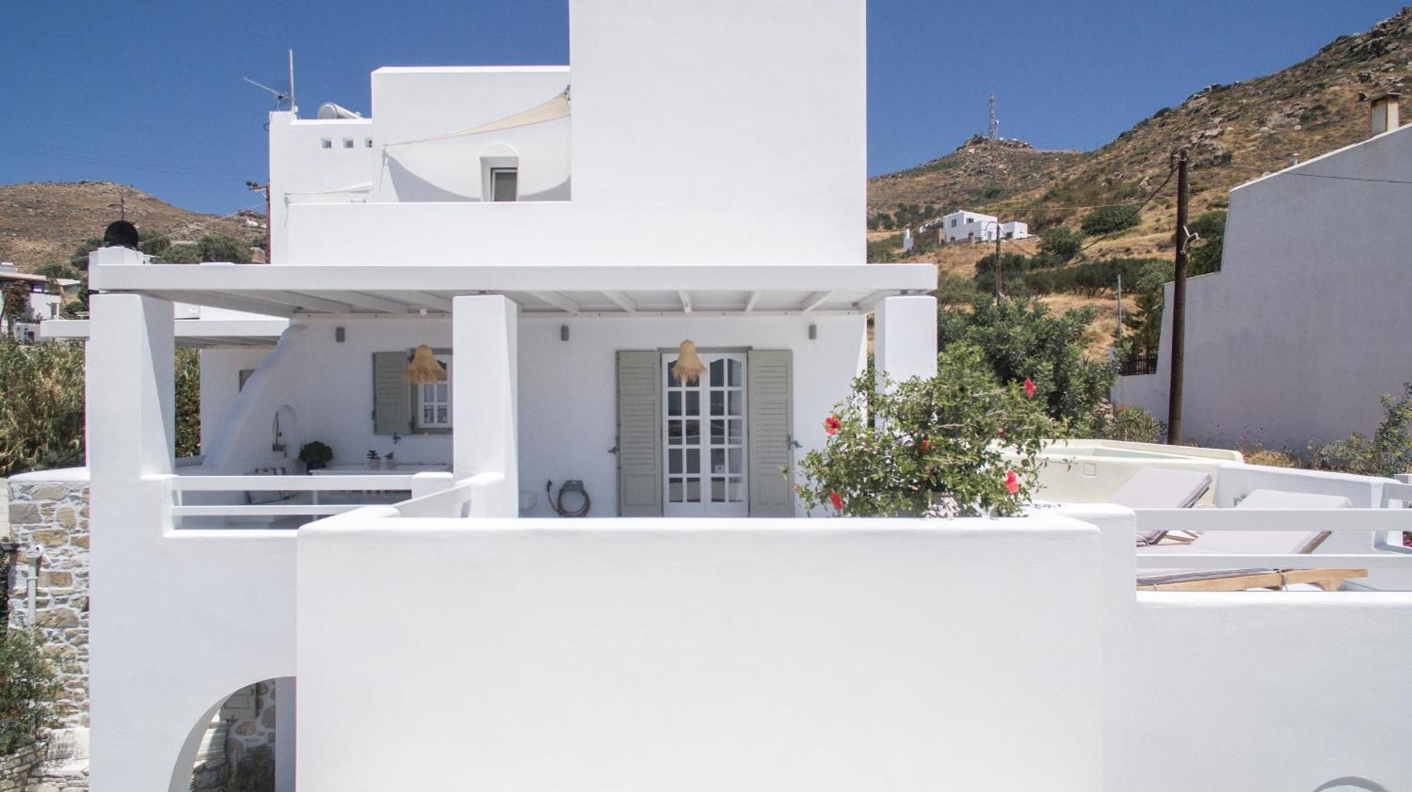Aeolos Villas Sustainable Living Agkidia Exterior foto